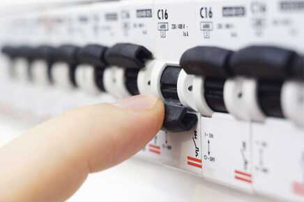 Circuit breaker safety check in Coquitlam