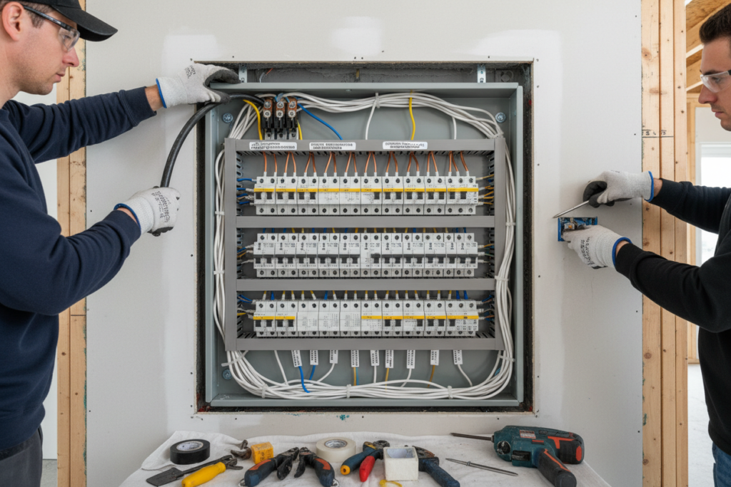 200A electrical panel upgrade in Coquitlam home