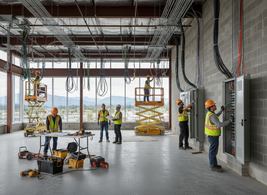 Commercial electrical services for businesses in Coquitlam