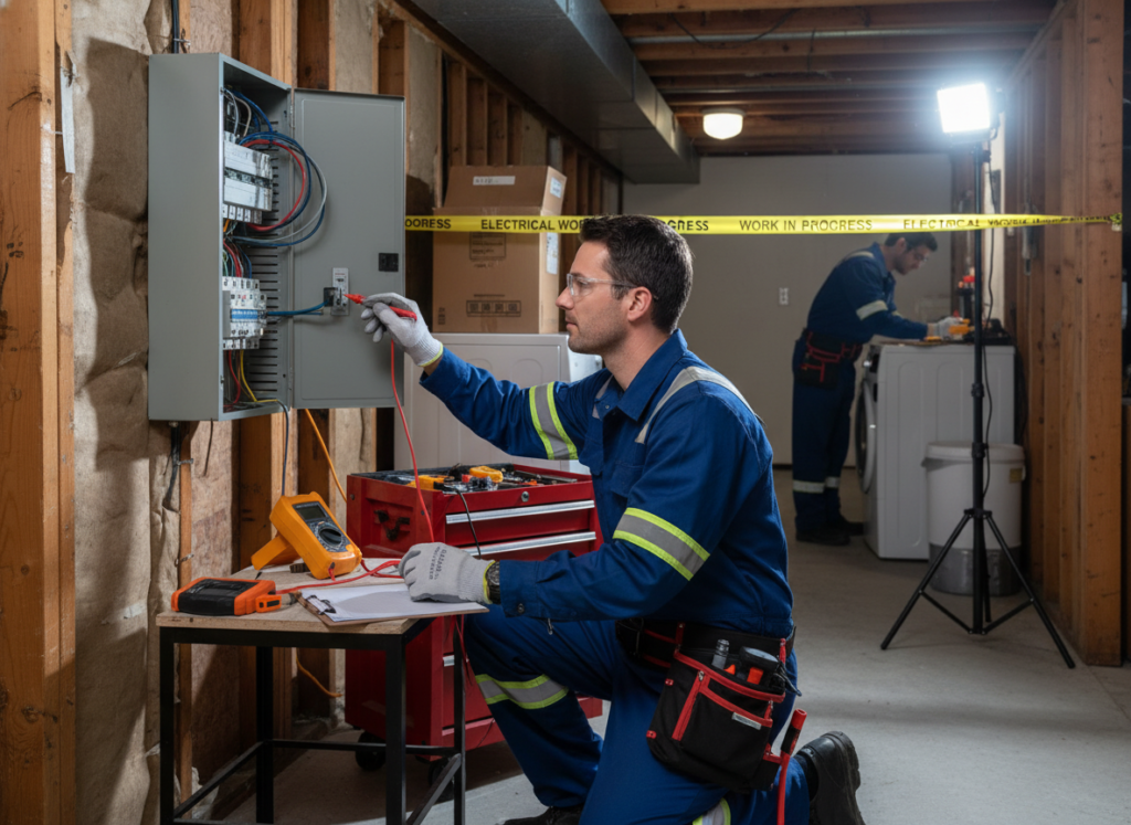 Electrical safety inspection in Coquitlam