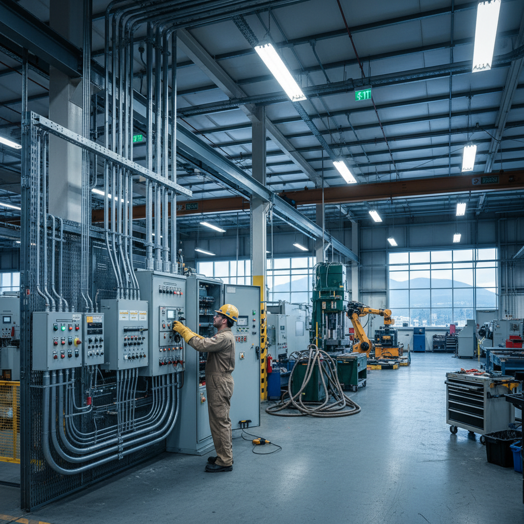 Industrial electrical services in Coquitlam